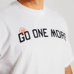 Go One More Tee / White